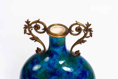 Paul MILET (1870-1950) / Sèvres.
Glazed ceramic...