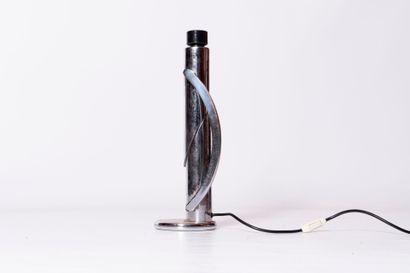 FASE, lampe articulée en métal chromé du...