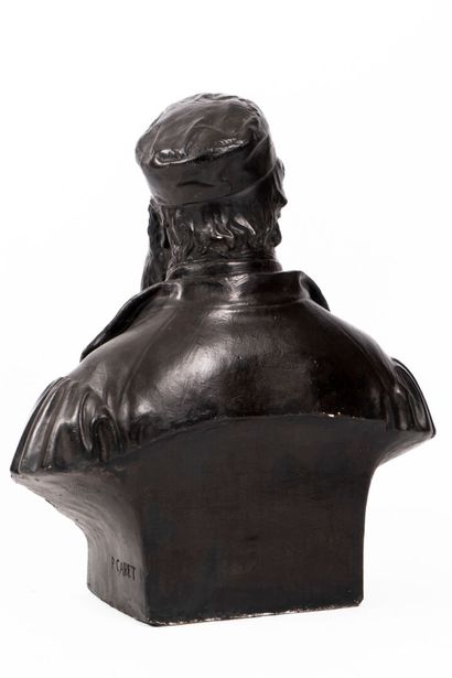 Paul CABET (1815-1875).
Bust of François...