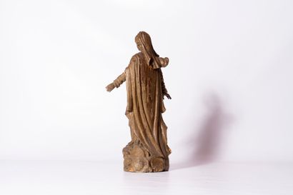 Statue de la Vierge de l'Assomption
en bois...