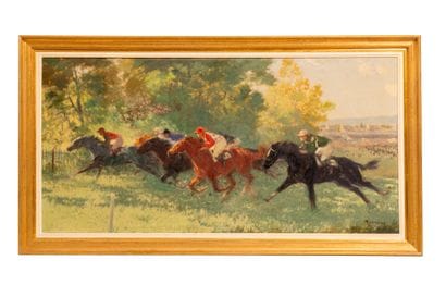 Louis-Ferdinand MALESPINA (1874-1940).
Horse...