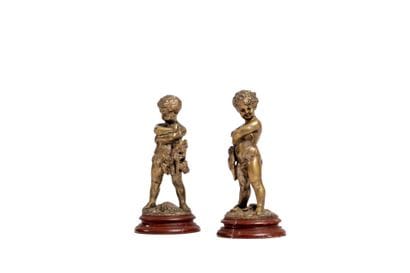 Louis KLEY (1833-1911).
Pair of putti with...
