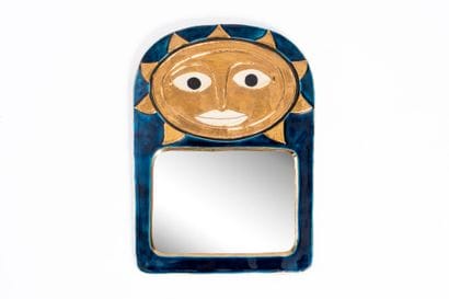 Mithé ESPELT (1923-2020)
Miroir en céramique...
