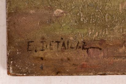 Édouard DETAILLE (1848-1912)
The Fallen Soldier,...