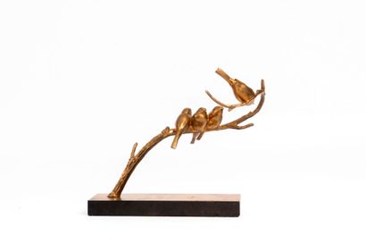André Vincent BECQUEREL (1893-1981). 
Moineau...