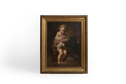 School of the XIXth century.
Cherub with...