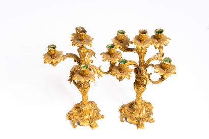 BOYER Frères - Paris (1828-1887) 
Pair of...