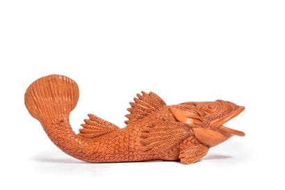 Jean MARAIS (1913-1998).
Fish, terracotta...