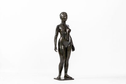Françoise NAUDET (1928-2008) 
Nu, bronze...
