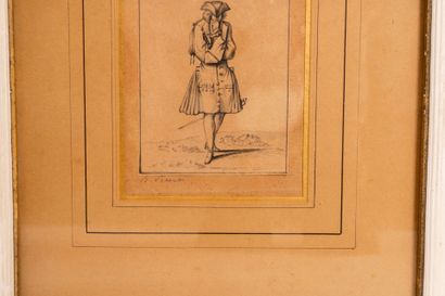 Bernard PICART (1673-1733) 
Portrait de gentilhomme...