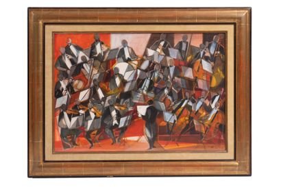 Camille HILAIRE (1916-2004).
L'orchestre,...