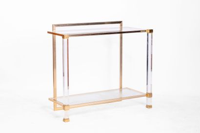 Pierre VANDEL, Paris.
Rectangular console...