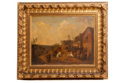 Constantinus Fidelio COENE (1779-1841).
Village...