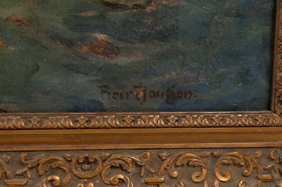 19th century school
Bouquet of flowers, oil...