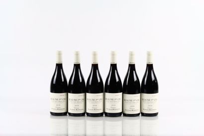 6 bouteilles de BEAUNE 1er Cru Clos des Mouches...