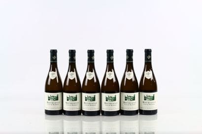 6 bouteilles de MEURSAULT Clos de Mazeray...