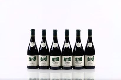 6 bouteilles de SANTENAY Clos Genêt 2019...