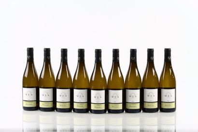 9 bouteilles de MERCUREY Blanc Les Caudroyes...