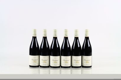 6 bouteilles de POMMARD Les Vaumuriens 2020...