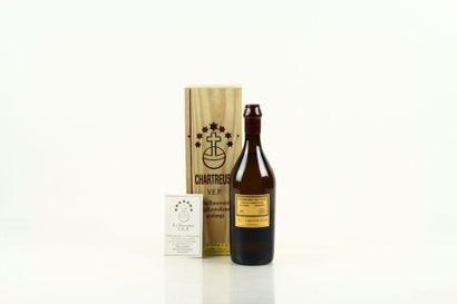 1 bouteille de CHARTREUSE Jaune VEP (Vieillissement...