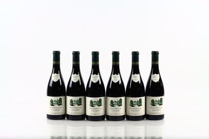 6 bouteilles de SANTENAY Clos Genêt 2019...