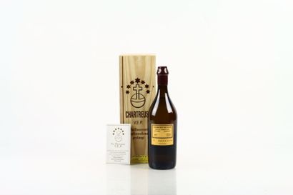 1 bouteille de CHARTREUSE Jaune VEP (Vieillissement...