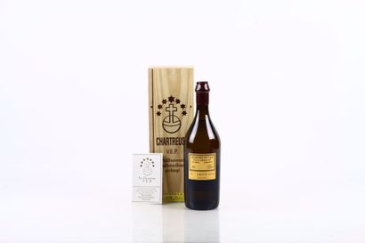 1 bouteille de CHARTREUSE Jaune VEP (Vieillissement...
