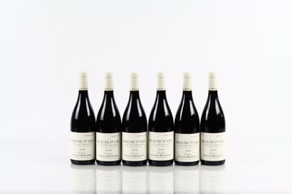 6 bouteilles de BEAUNE 1er Cru Clos des Mouches...
