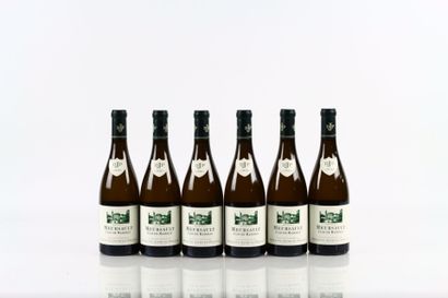 6 bouteilles de MEURSAULT Clos de Mazeray...