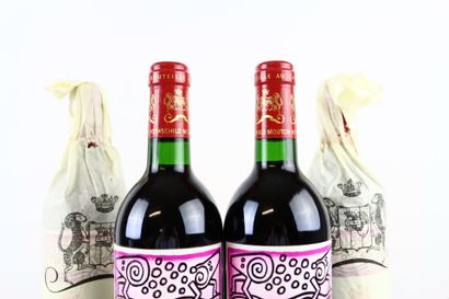 12 Bouteilles de PAUILLAC 1988 du Château...