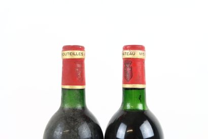 2 bouteilles de SAINT-EMILION 1984 du Château...