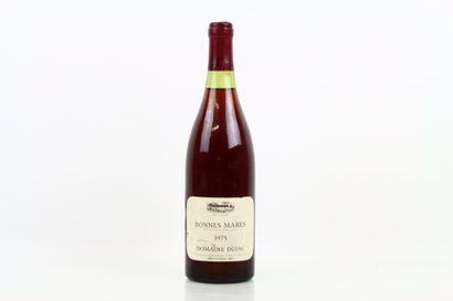 1 bouteille de BONNES MARES 1975 du Domaine...