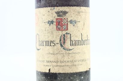 1 bouteille de CHARME-CHAMBERTIN 1975 du...