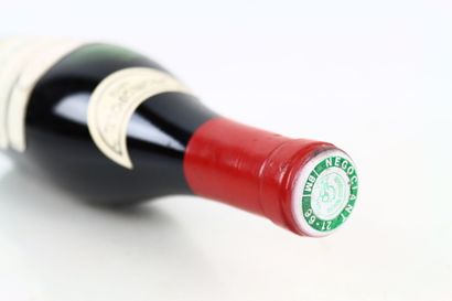 1 bouteille de ROMANEE-CONTI 1972 du Domaine...
