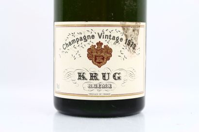 1 bouteille de CHAMPAGNE 1973 de la Maison...