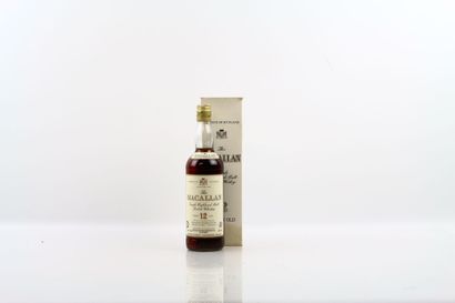 1 bouteille de WHISKY The MACALLAN 12 ans...