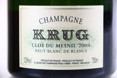 1 bouteille de CHAMPAGNE Brut blanc de blancs...
