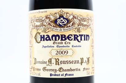 1 bouteille de CHAMBERTIN 2009 du Domaine...