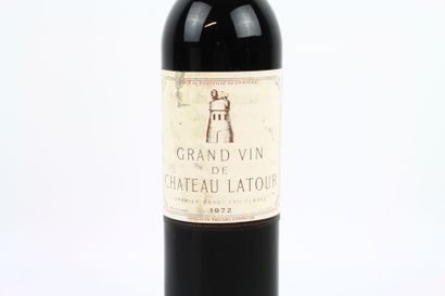 1 bouteille de PAUILLAC de 1972 du Château...