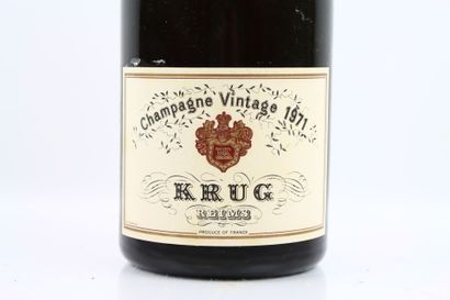 1 Magnum de CHAMPAGNE 1971 de la Maison KRUG....