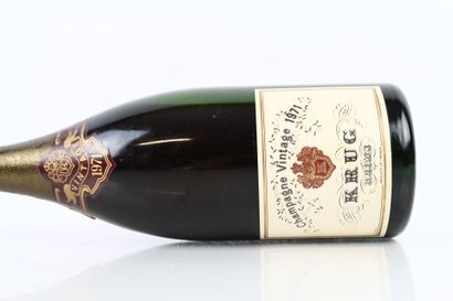 1 Magnum de CHAMPAGNE 1971 de la Maison KRUG....