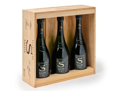1 Coffret de 3 bouteilles de CHAMPAGNE Le...