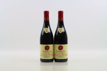 2 bouteilles de LA GRANDE RUE Monopole 2006...