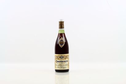 1 bouteille de CHAMBERTIN 1974 du Domaine...