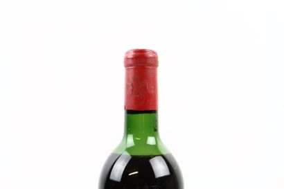 1 bouteille de PAUILLAC 1964 du Château MOUTON...