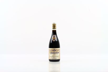 1 bouteille de CHAMBERTIN 2000 du Domaine...
