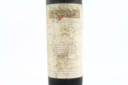 1 bouteille de PAUILLAC 1960 du Château MOUTON...