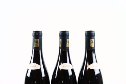 3 bouteilles d'ECHEZEAUX 2008 du Domaine...