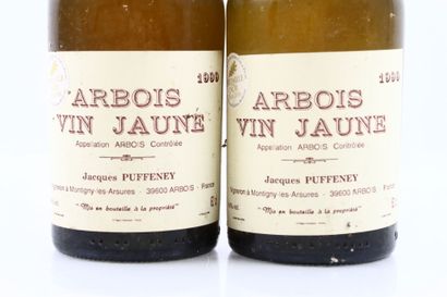 2 bouteilles de VIN JAUNE d'Arbois 1999 du...