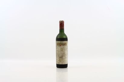 1 bouteille de PAUILLAC 1960 du Château MOUTON...